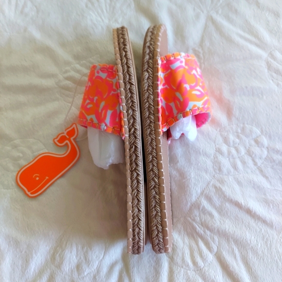SEASTAR x Vineyard Vines cabana slide sandals size 9 in Summer Bloom print - Picture 2 of 6